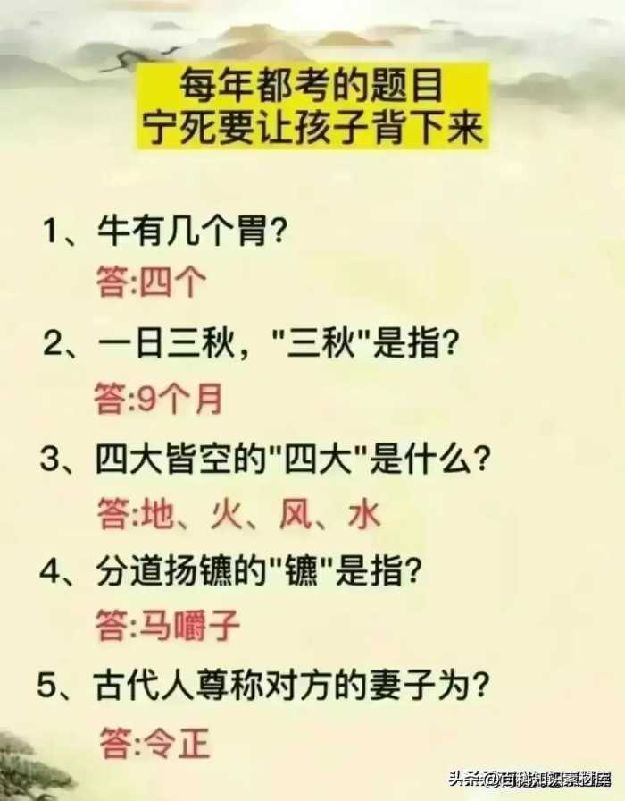 唐高祖李渊22个儿子结局，有人整理出来了，看完大长知识。