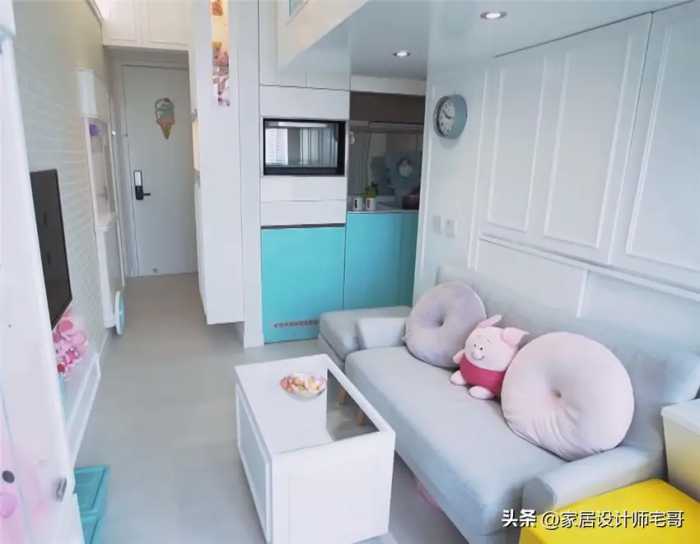 香港90后夫妻的12㎡蜗居，空间虽小却功能齐全，房子再小也是家！